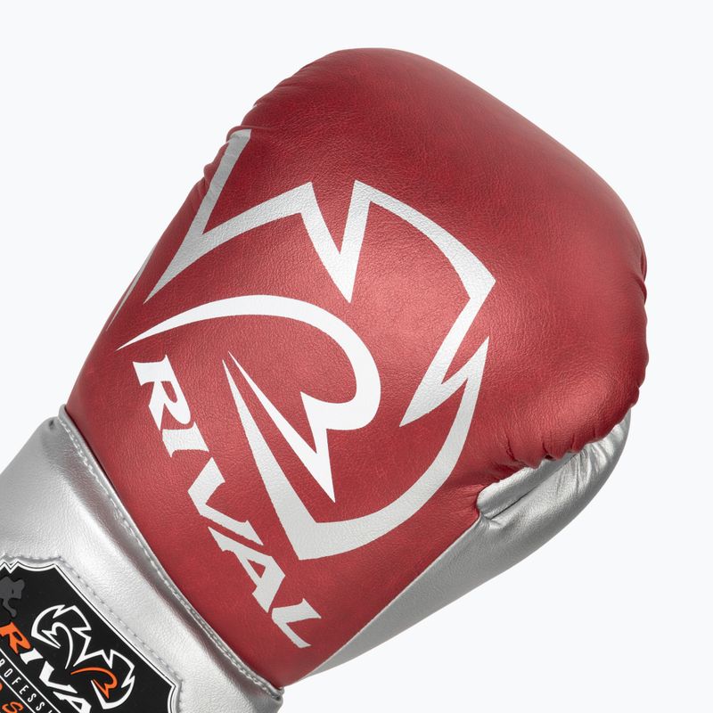 Boxhandschuhe Rival RS100 Professional red/silver 5