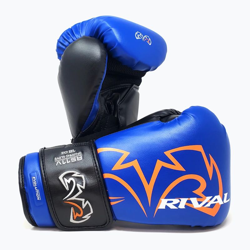 Rival RS11V Professionelle blaue Boxhandschuhe