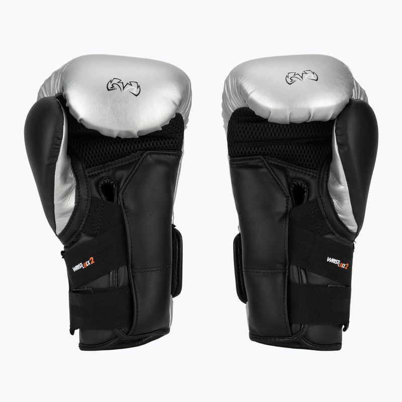 Rival RS11V Professionelle silberne Boxhandschuhe 3