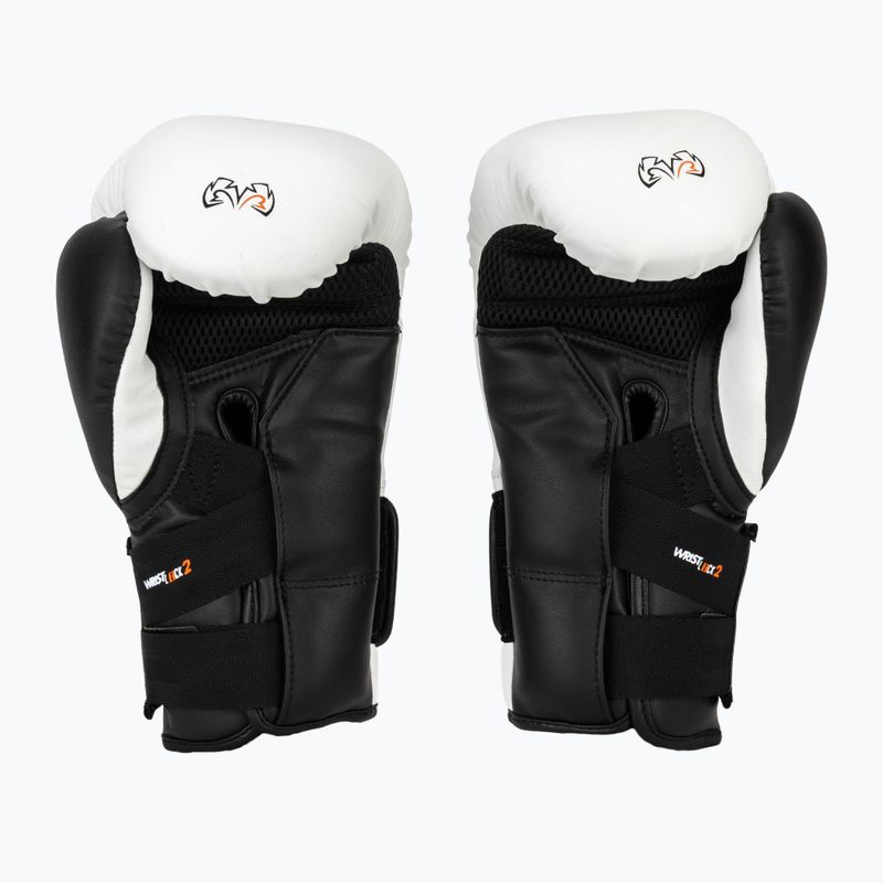 Rival RS11V Professionelle weiße Boxhandschuhe 3