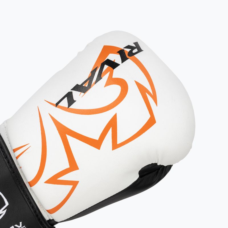 Rival RS11V Professionelle weiße Boxhandschuhe 5