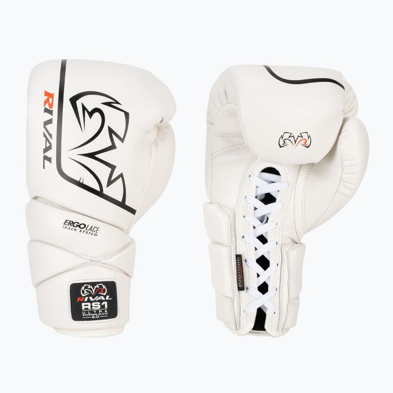 Boxhandschuhe Rival RS1 Ultra Sparring 2.0 white
