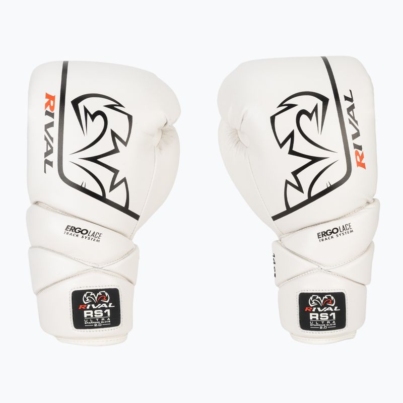 Boxhandschuhe Rival RS1 Ultra Sparring 2.0 white 2