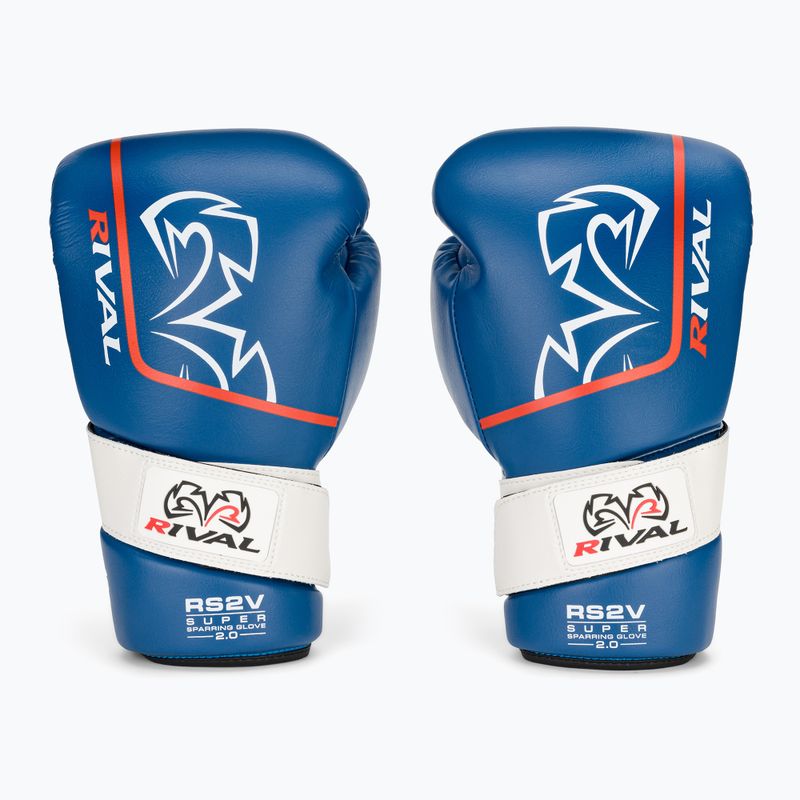 Rival Super Sparring 2.0 Boxhandschuhe blau 2