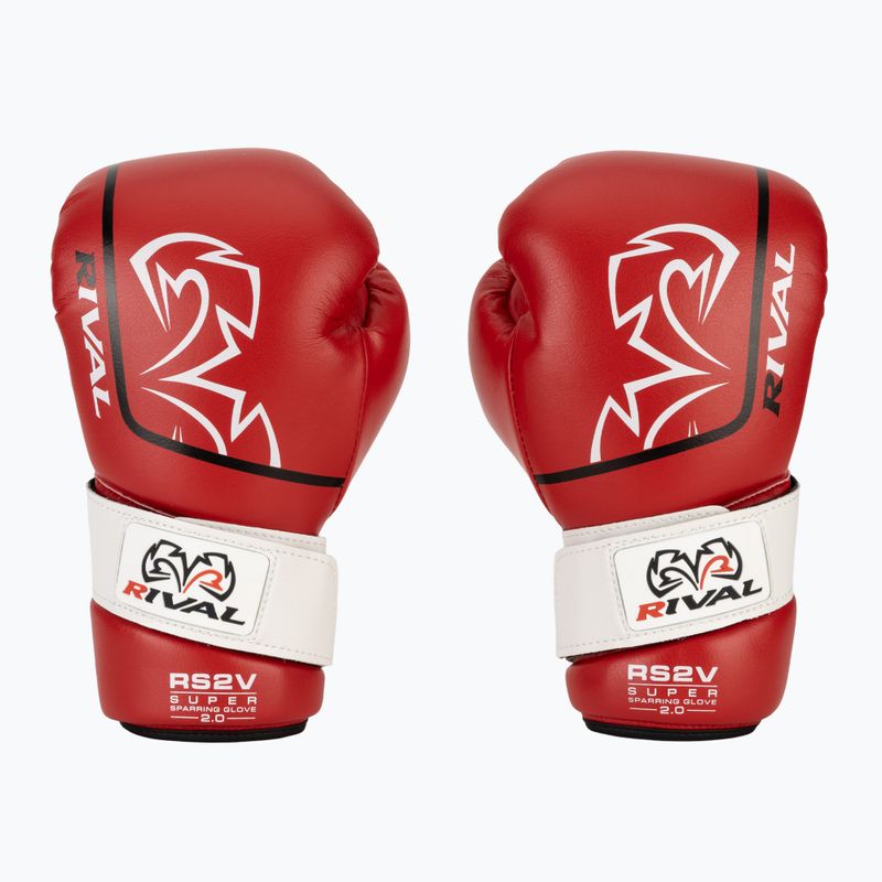 Boxhandschuhe Rival Super Sparring 2.0 red 2