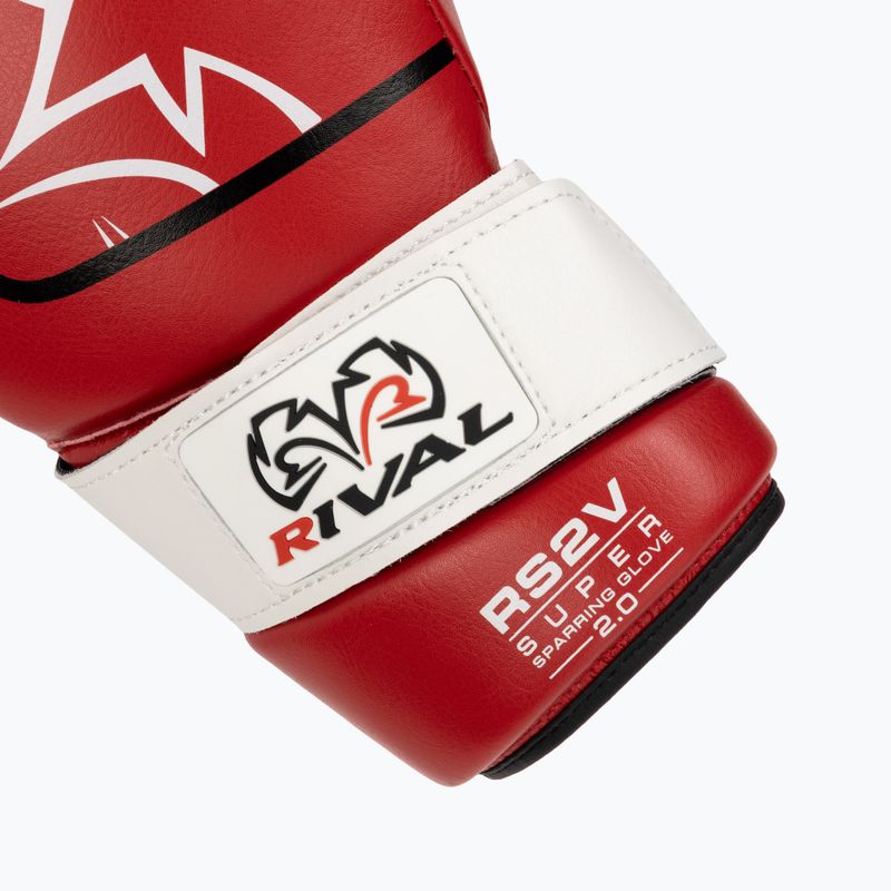 Boxhandschuhe Rival Super Sparring 2.0 red 6