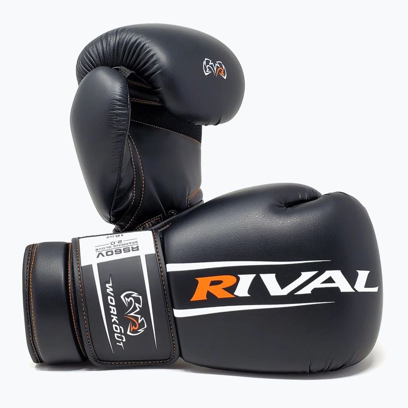 Boxhandschuhe Rival RS60V Workout Sparring Gloves 2.0 black 3