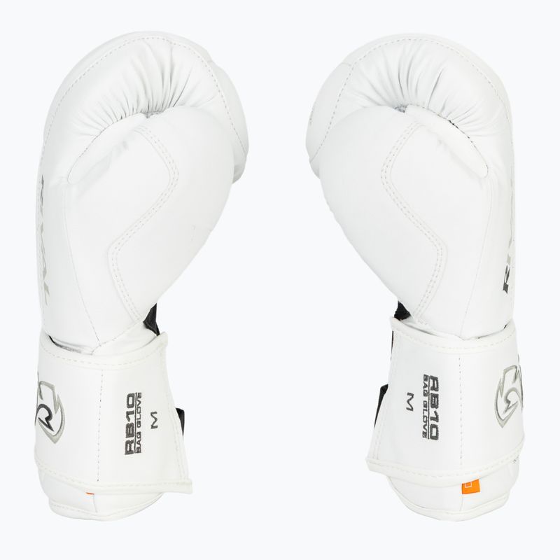 Rival RB10 Intelli-Shock Tasche weiß Boxhandschuhe 4