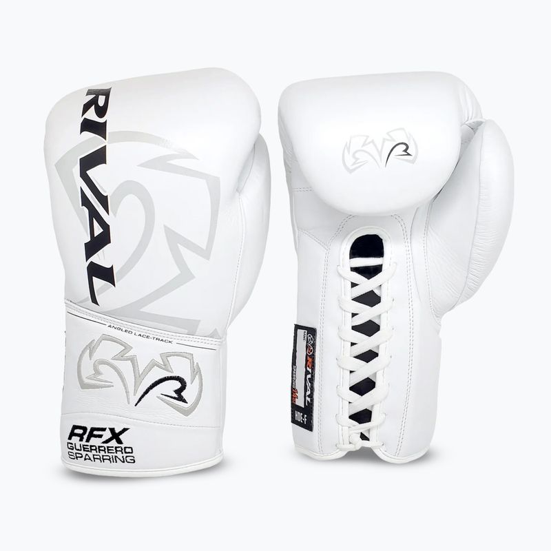 Rival RFX-Guerrero Sparring-SF-H weiße Boxhandschuhe