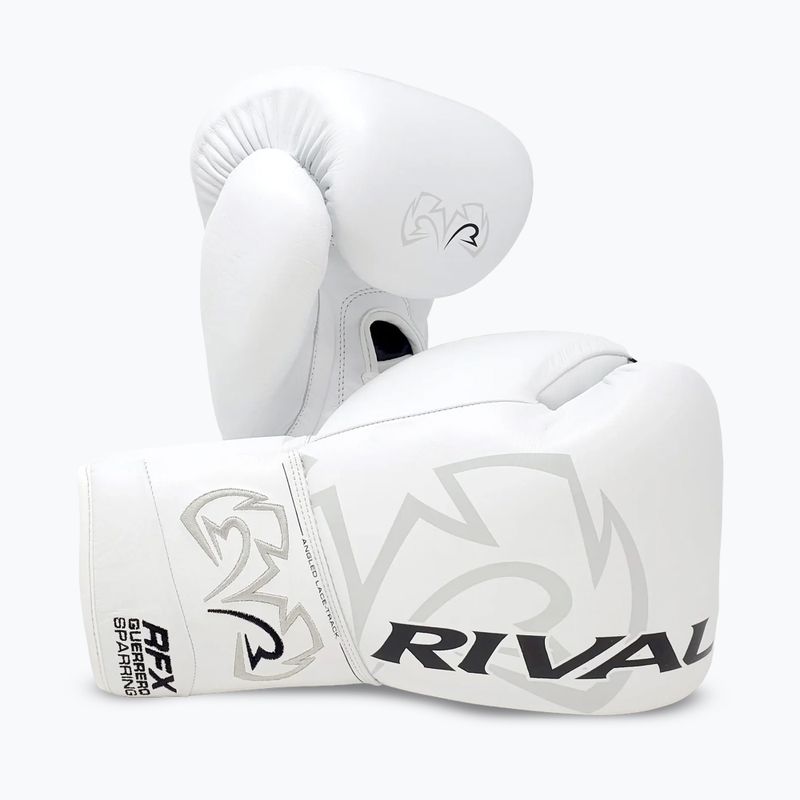 Rival RFX-Guerrero Sparring-SF-H weiße Boxhandschuhe 3