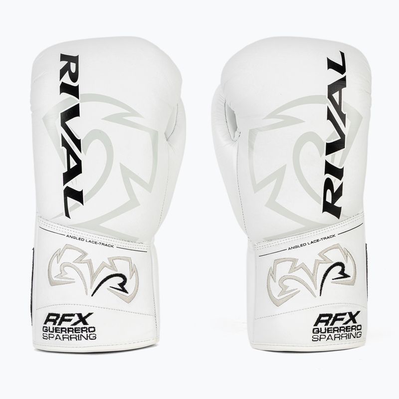 Rival RFX-Guerrero Sparring-SF-H weiße Boxhandschuhe 2
