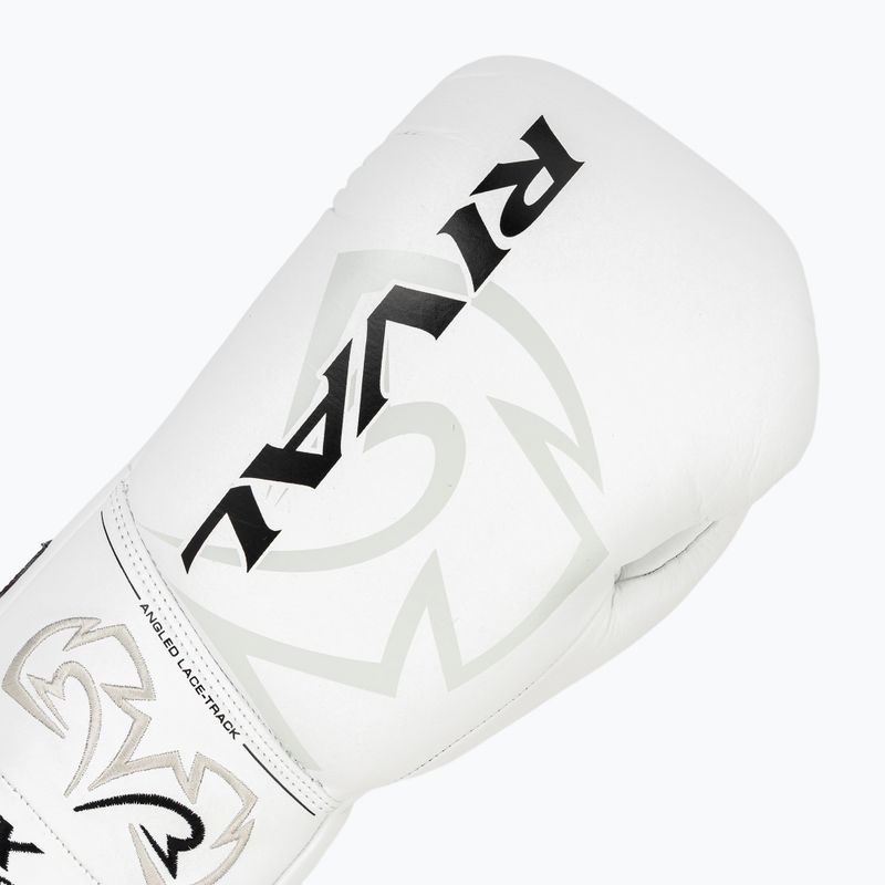 Rival RFX-Guerrero Sparring-SF-H weiße Boxhandschuhe 5