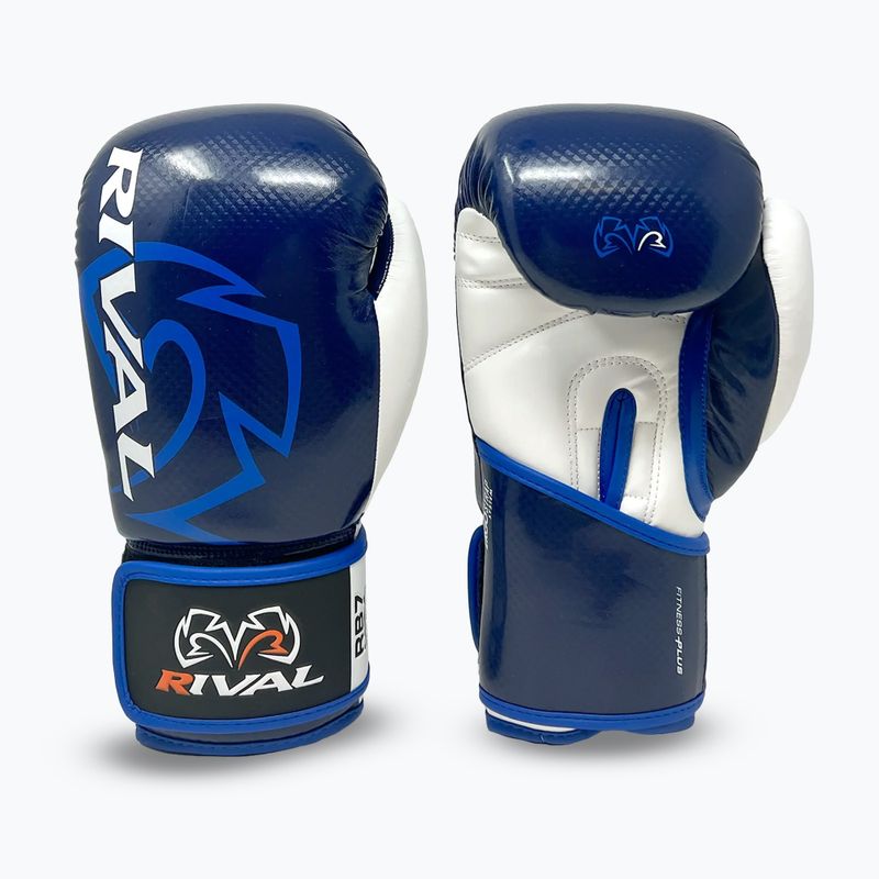 Rival RB7 Fitness Plus Tasche navy/weiß Boxhandschuhe