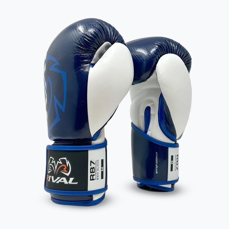 Rival RB7 Fitness Plus Tasche navy/weiß Boxhandschuhe 2