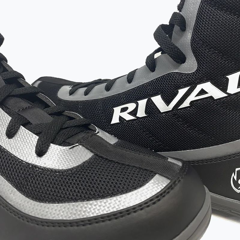 Rival RSX-Prospect schwarz/graue Boxstiefel 8