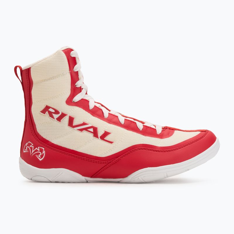 Rival RSX-Prospect weiß/rote Boxschuhe 2