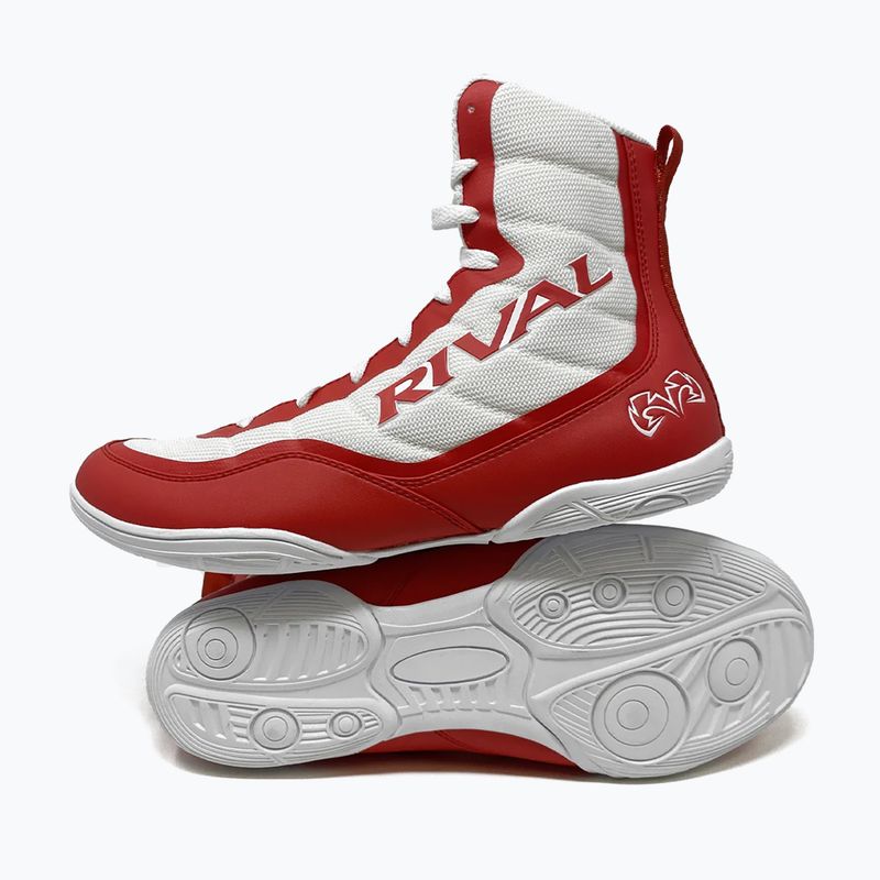 Rival RSX-Prospect weiß/rote Boxschuhe 6