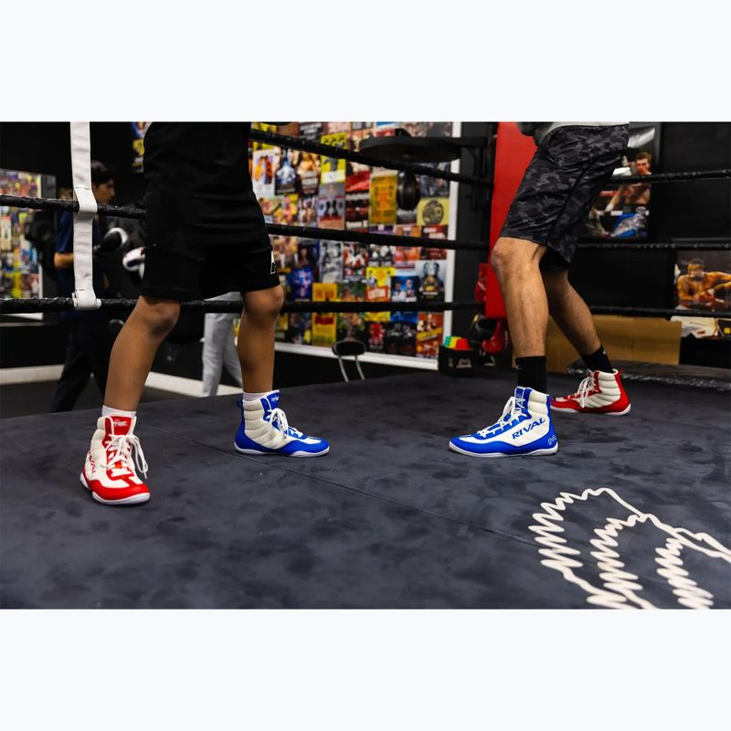 Rival RSX-Prospect weiß/rote Boxschuhe 7