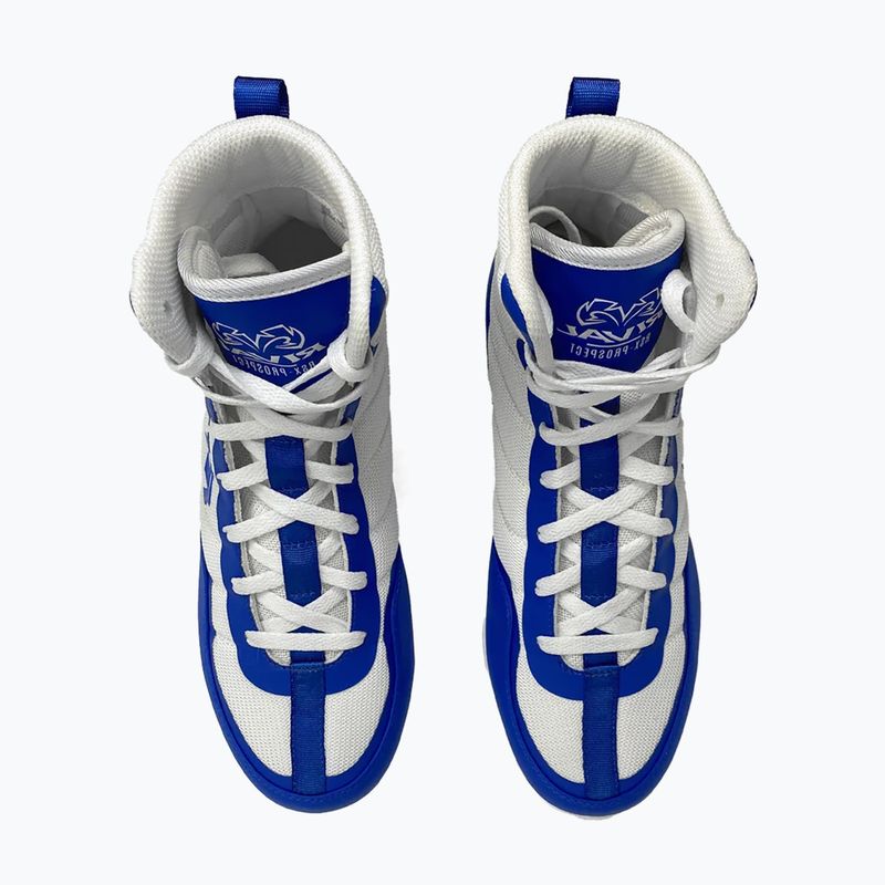 Rival RSX-Prospect weiß/blaue Boxschuhe 5