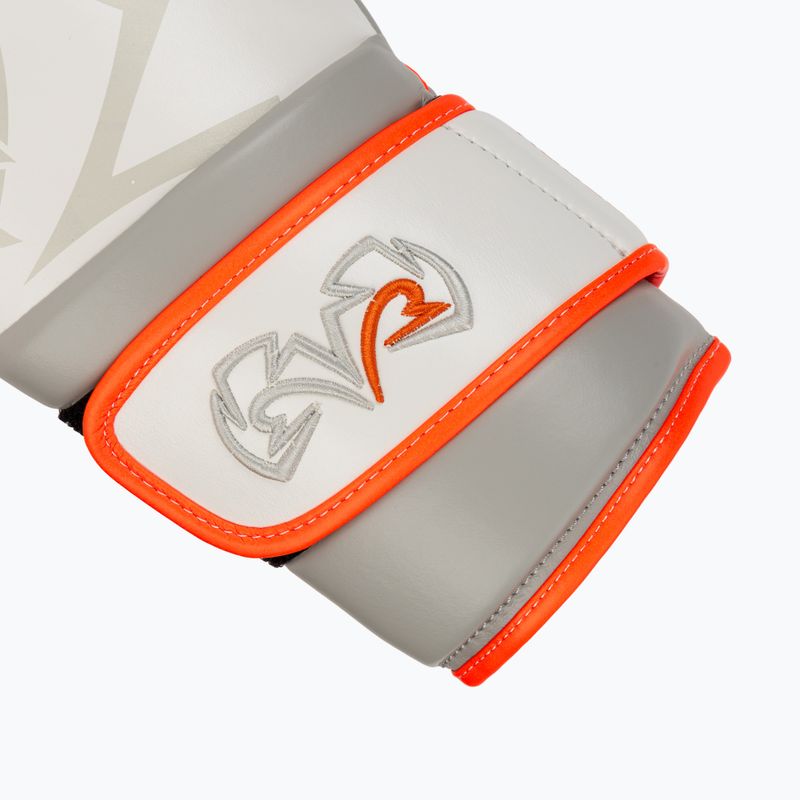 Boxhandschuhe Rival Impulse Sparring Gloves Gants white/orange 6