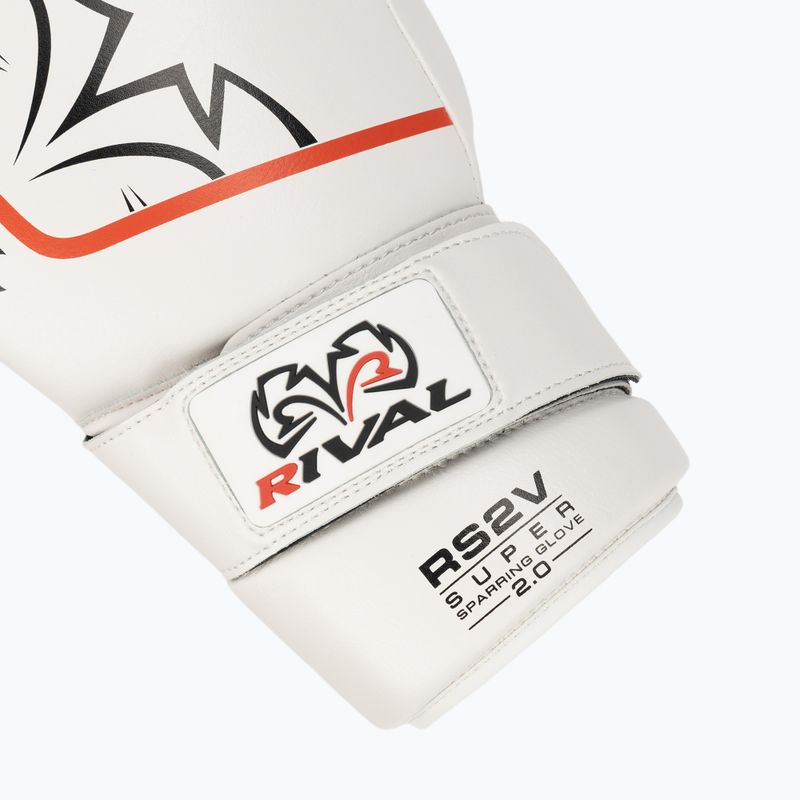 Boxhandschuhe Rival Super Sparring 2.0 white 6