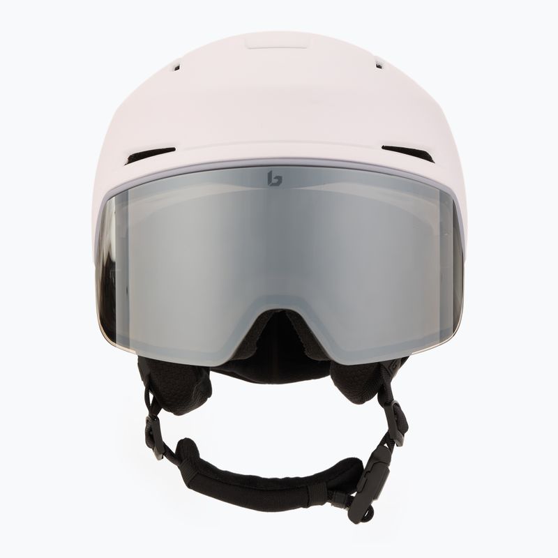 Skihelm Bollé X-Fusion white Lilac matte/photochromic gun 2