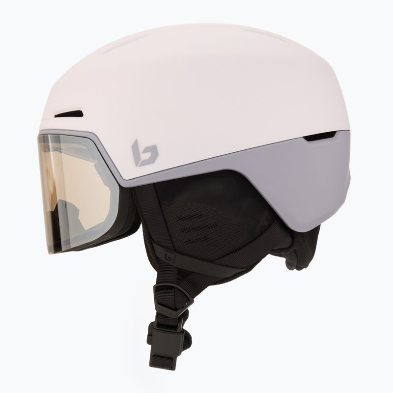 Skihelm Bollé X-Fusion white Lilac matte/photochromic gun 4