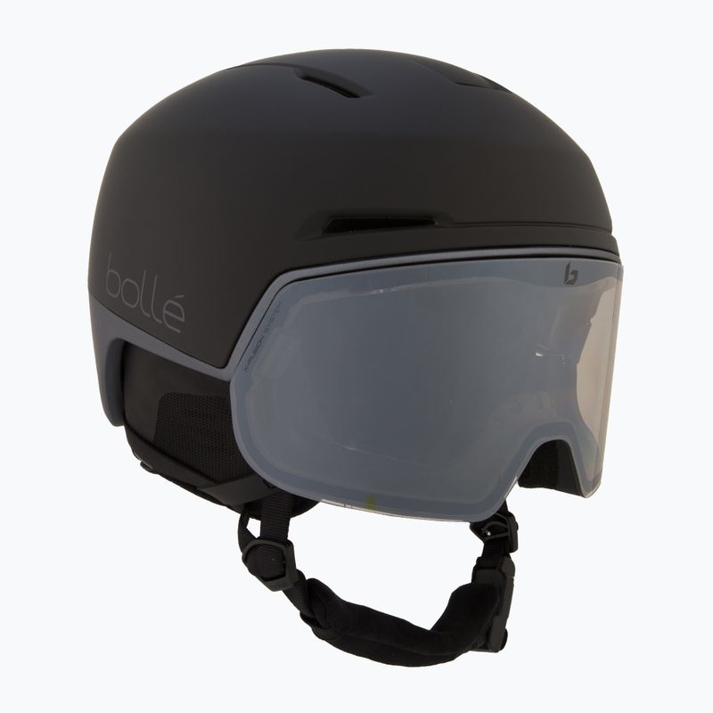 Skihelm Bollé X-Fusion black/steal matte/photochromic gun