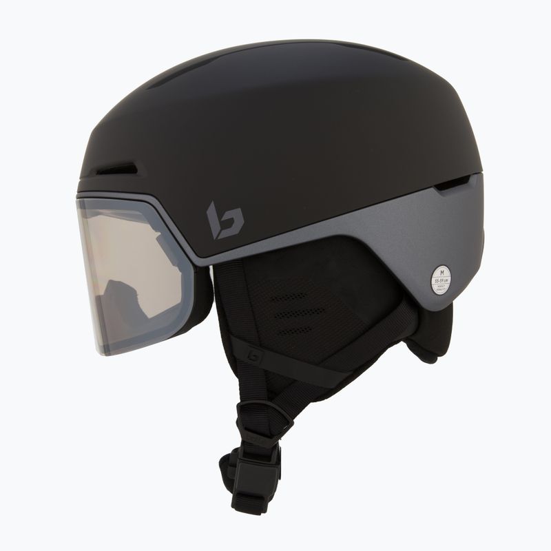 Skihelm Bollé X-Fusion black/steal matte/photochromic gun 4