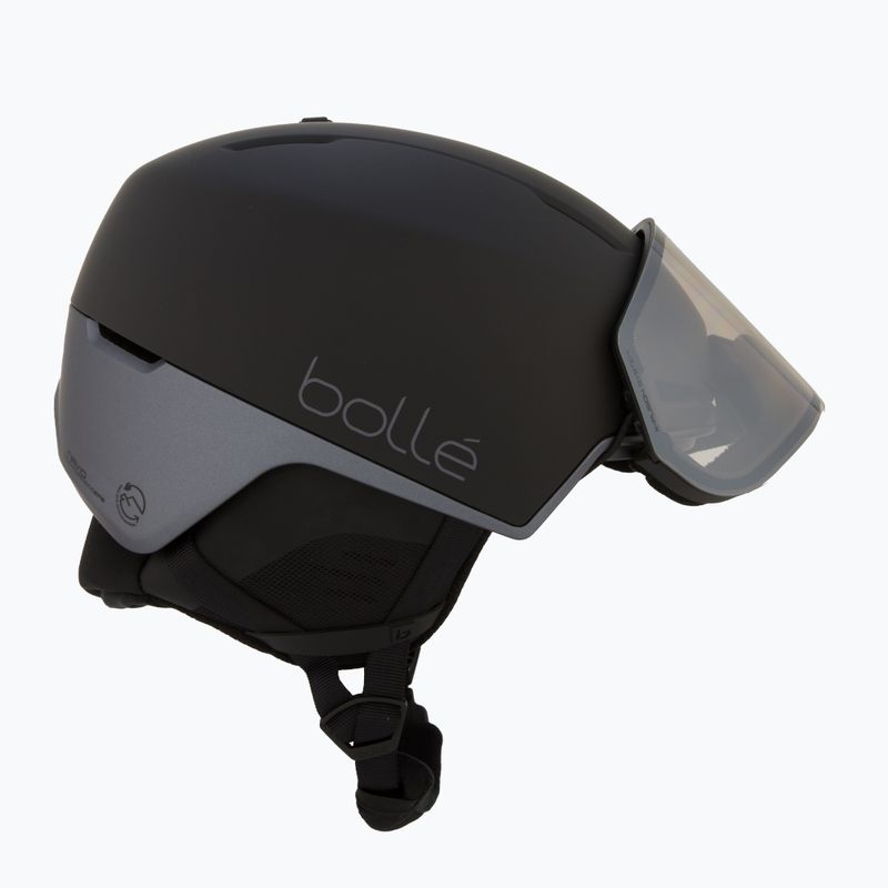 Skihelm Bollé X-Fusion black/steal matte/photochromic gun 6