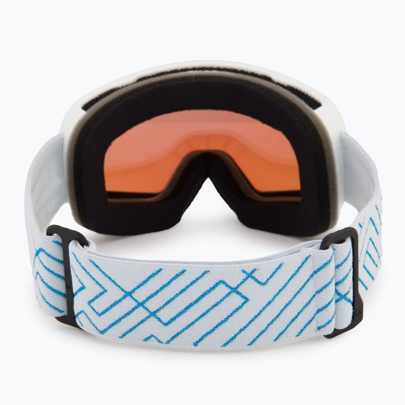 Skibrille Bollé Nevada white metalic blue matte/azure 3