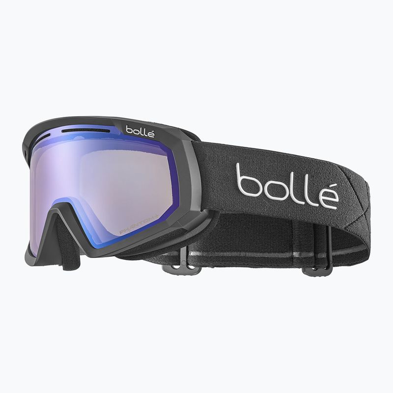 Skibrille Bollé Y7 OTG black matte/phan+ blue semi polarized photochromic
