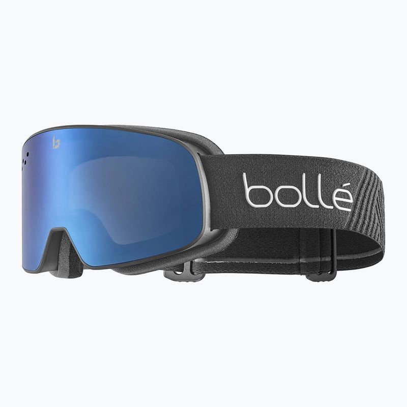 Skibrille Bollé Nevada Small matte black/bronze blue