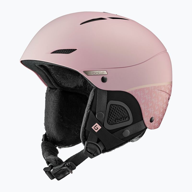 Skihelm Bollé Juliet Stockholm Pink Matte