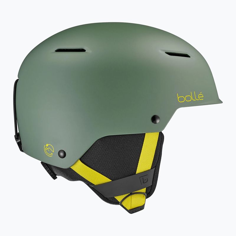Kinder-Skihelm Bollé Keystone Youth olive matte 10