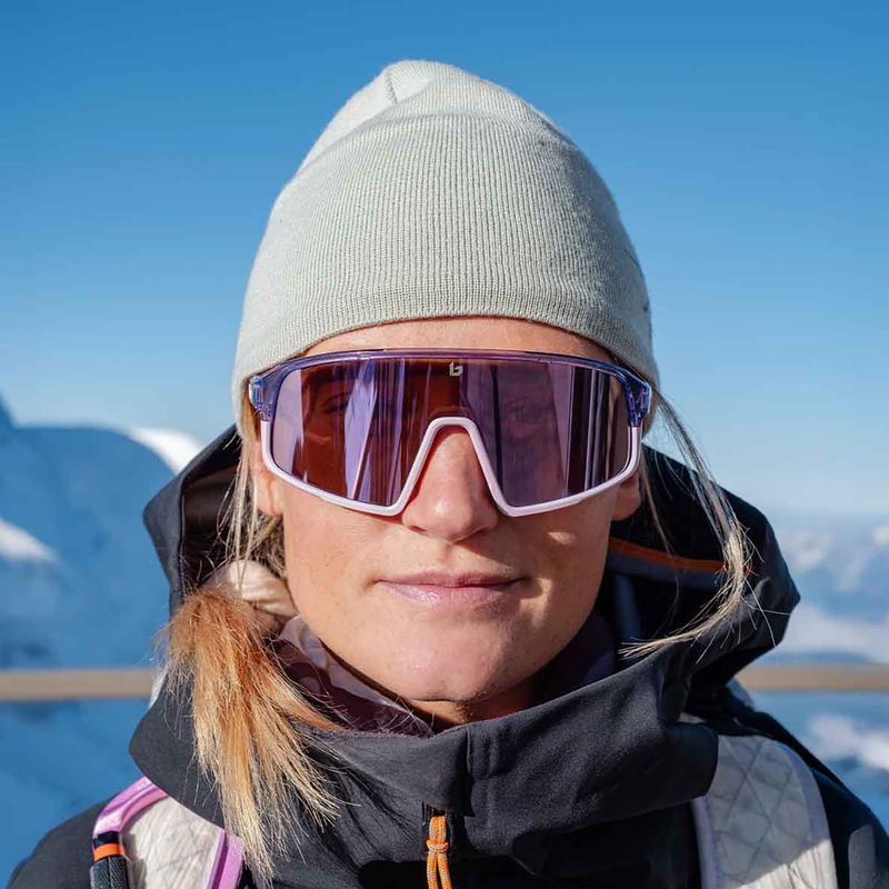 Sonnenbrille Bollé Striver astro purple crystal pink/brown pink 5