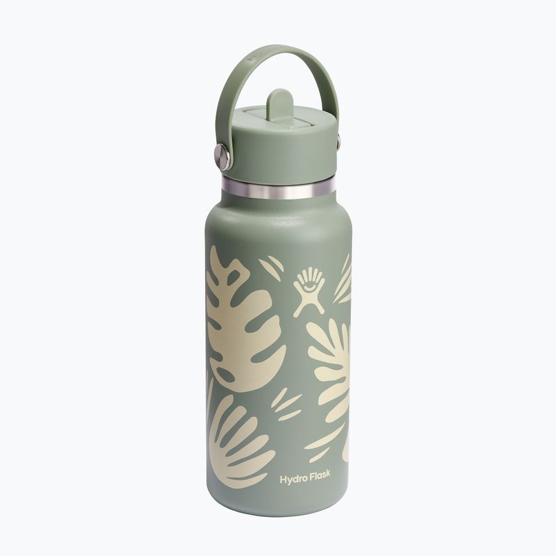 Thermosflasche Hydro Flask Wide Flex Straw 945 ml botanical bliss/agave 2