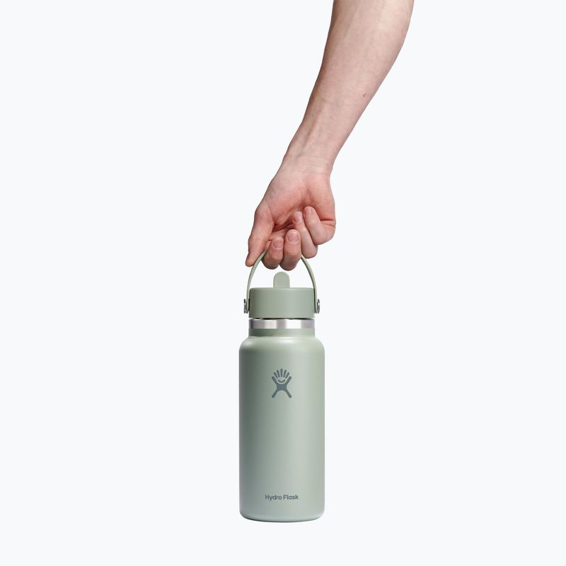 Thermosflasche Hydro Flask Wide Flex Straw 946 ml agave 3