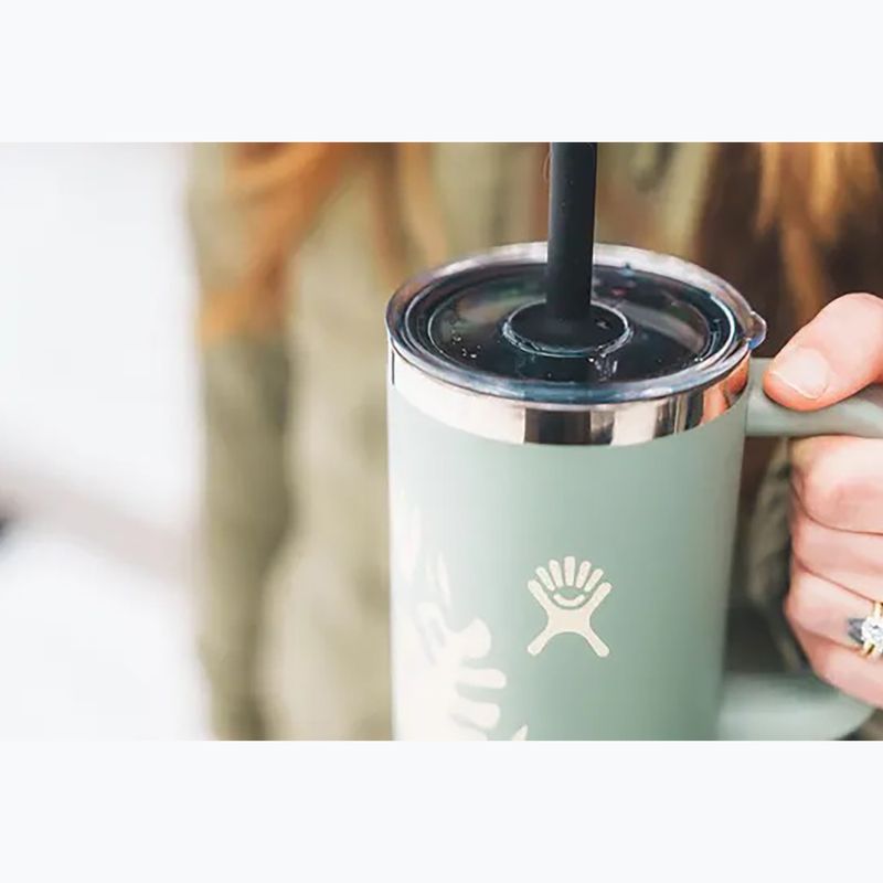 Mutter Hydro Flask Medium Press-In All Around Tumbler Straw Lid clear 4