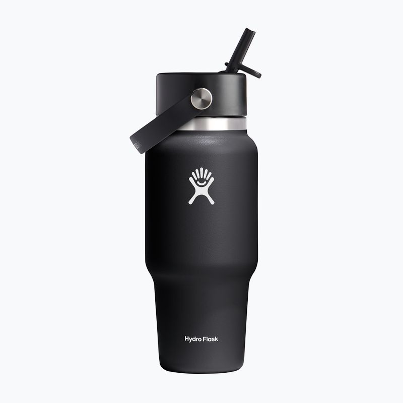 Hydro Flask Wide Flex Travel Thermosflasche 710 ml schwarz