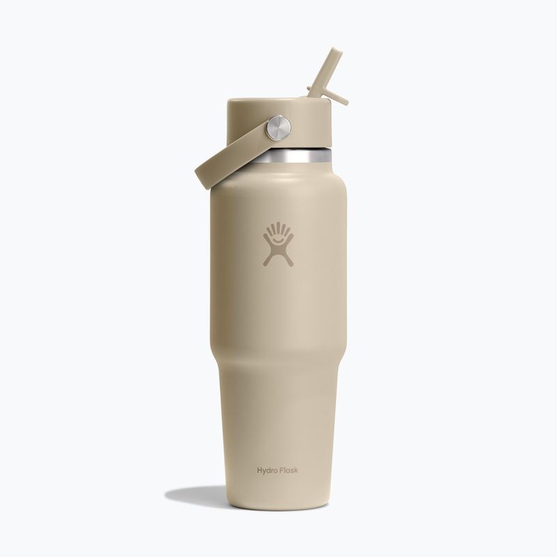 Thermosflasche Hydro Flask Wide Flex Straw Travel 945 ml oat