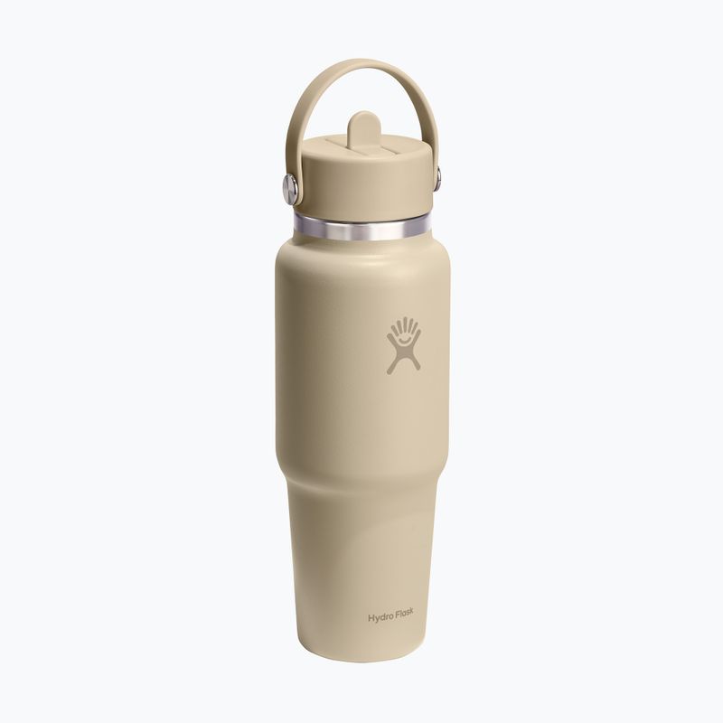 Thermosflasche Hydro Flask Wide Flex Straw Travel 945 ml oat 2