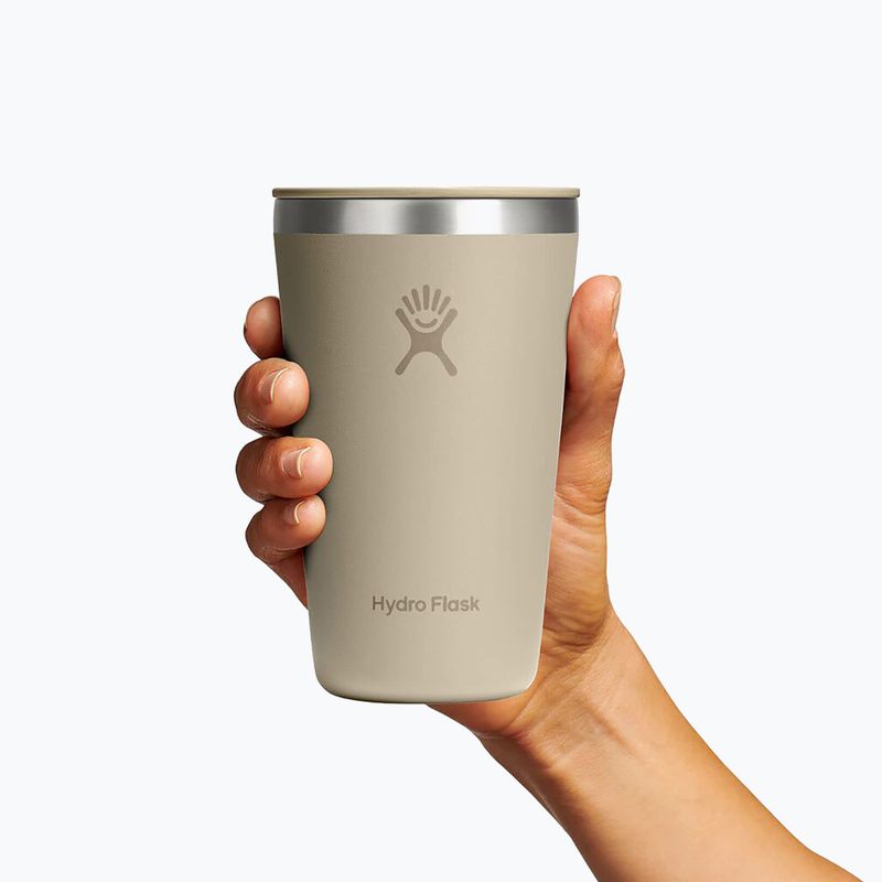 Thermobecher Hydro Flask All Around Tumbler Press-In 16 Oz oat 3
