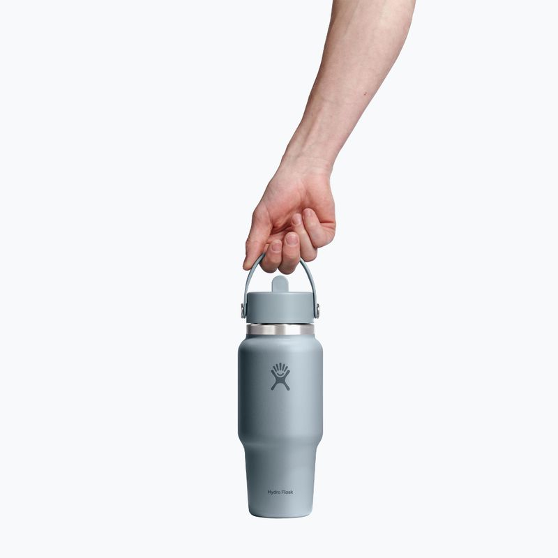 Thermosflasche Hydro Flask Wide Flex Straw Travel 621 ml shale grey 3