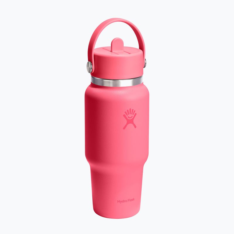 Thermosflasche Hydro Flask Wide Flex Straw Travel 621 ml popstar pink 2