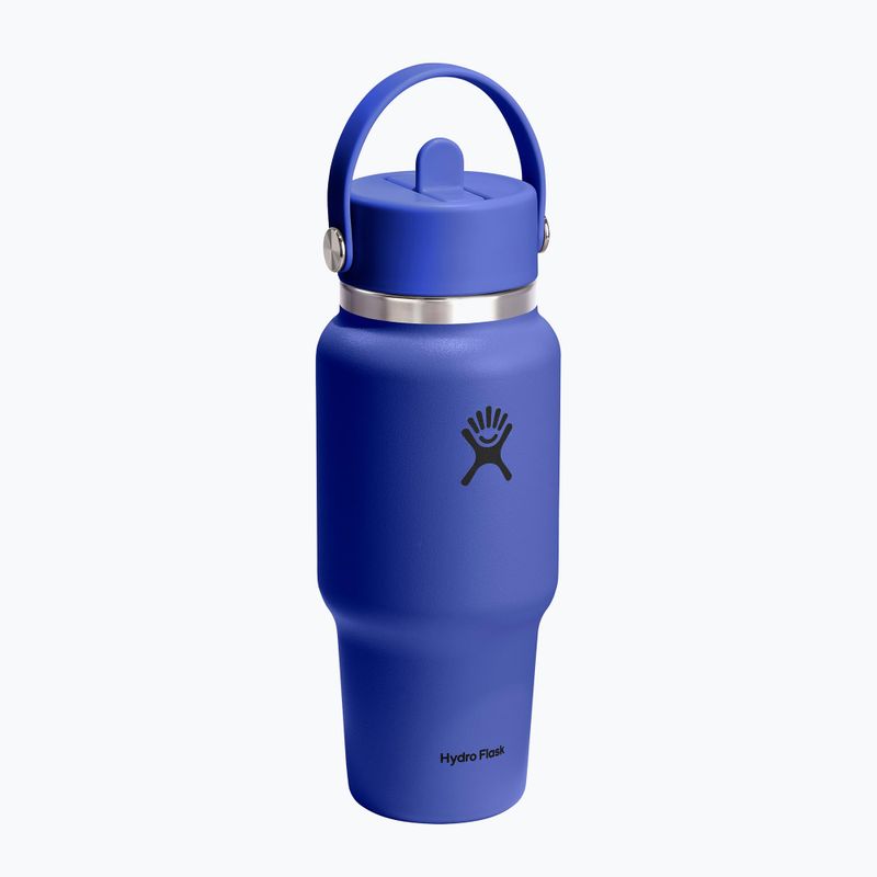 Thermosflasche Hydro Flask Wide Flex Straw Travel 621 ml capri blue 2