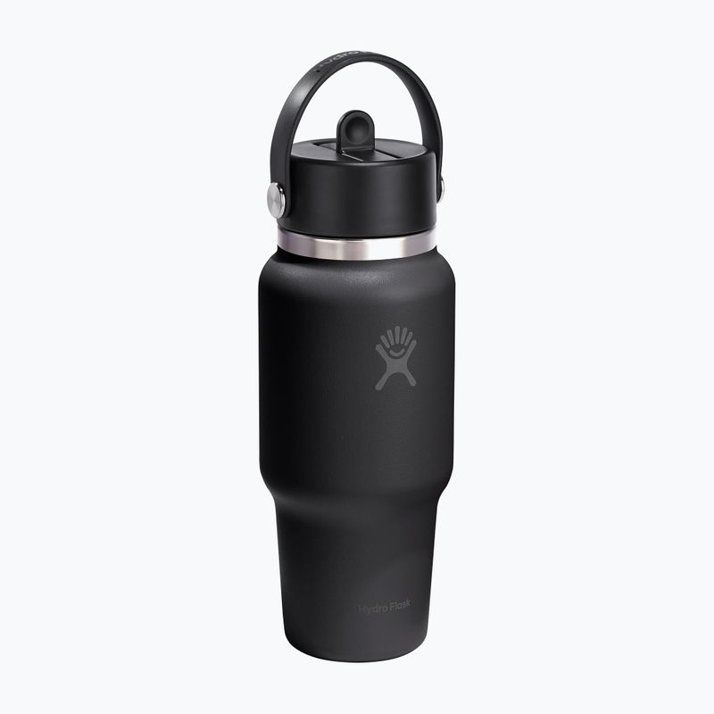 Thermoflasche Hydro Flask Wide Flex Straw Travel 621 ml black 2