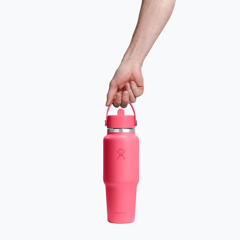 Thermosflasche Hydro Flask Wide Flex Straw Travel 946 ml popstar pink 3