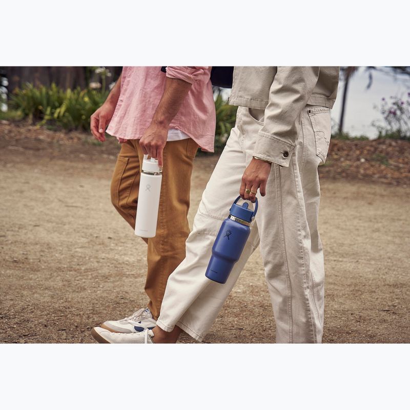 Thermoflasche Hydro Flask Wide Flex Straw Travel 946 ml harbor blue 5