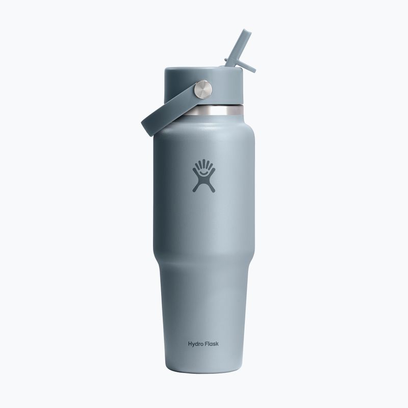 Thermoflasche Hydro Flask Wide Flex Straw Travel 946 ml shale grey